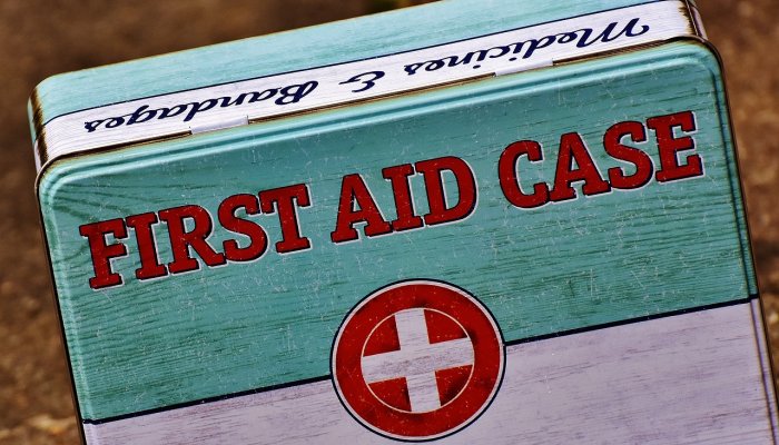 a first aid kit